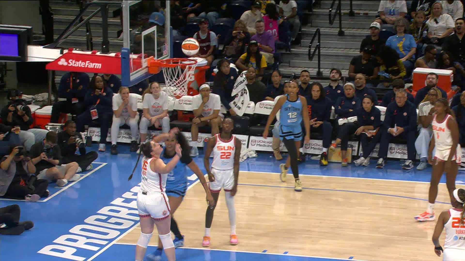 Kamilla Cardoso Points Leader in Chicago Sky vs. Connecticut Sun - Top Points