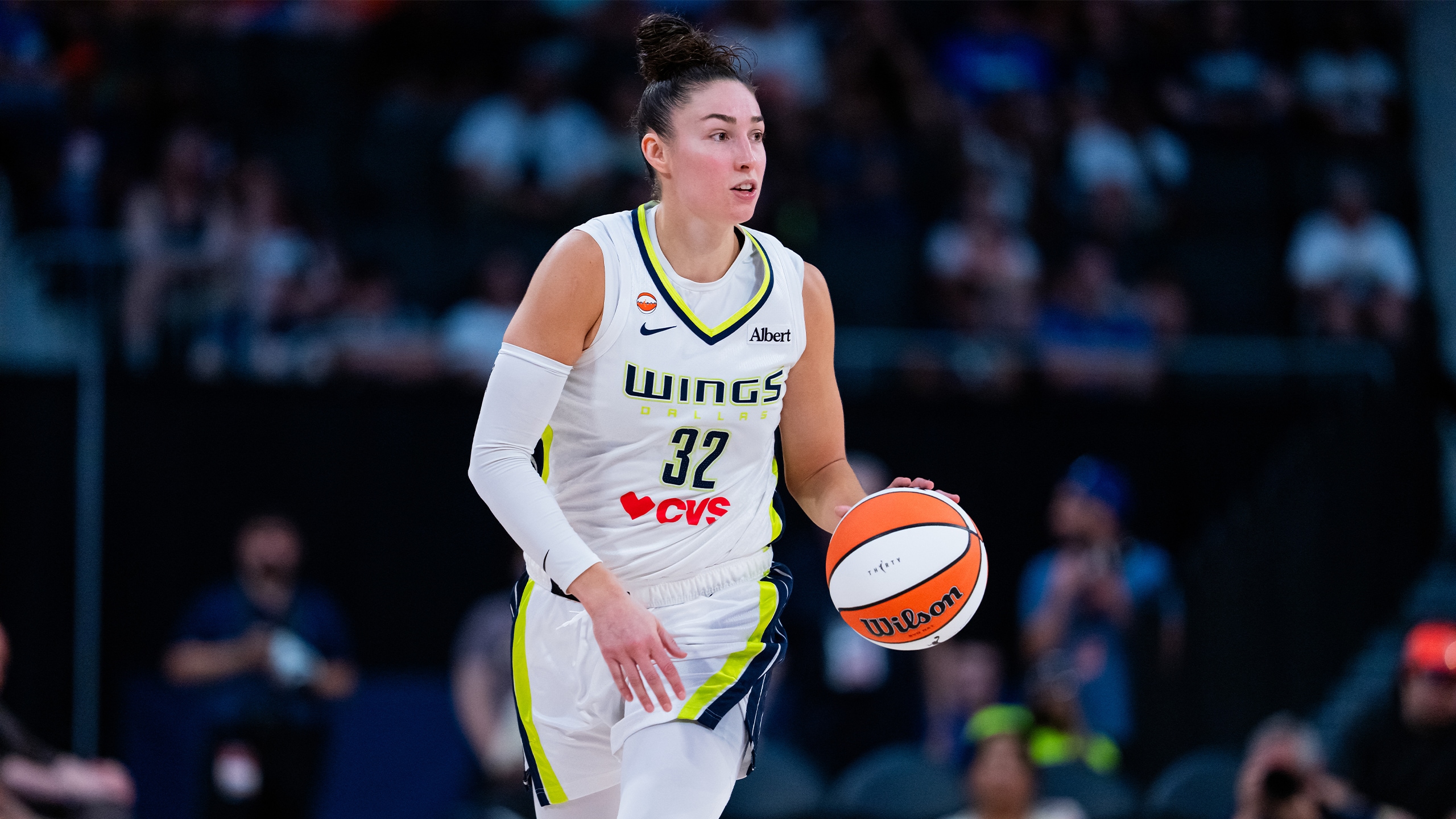 Shepard Tallies Triple-Double in Wings Win vs. Liberty