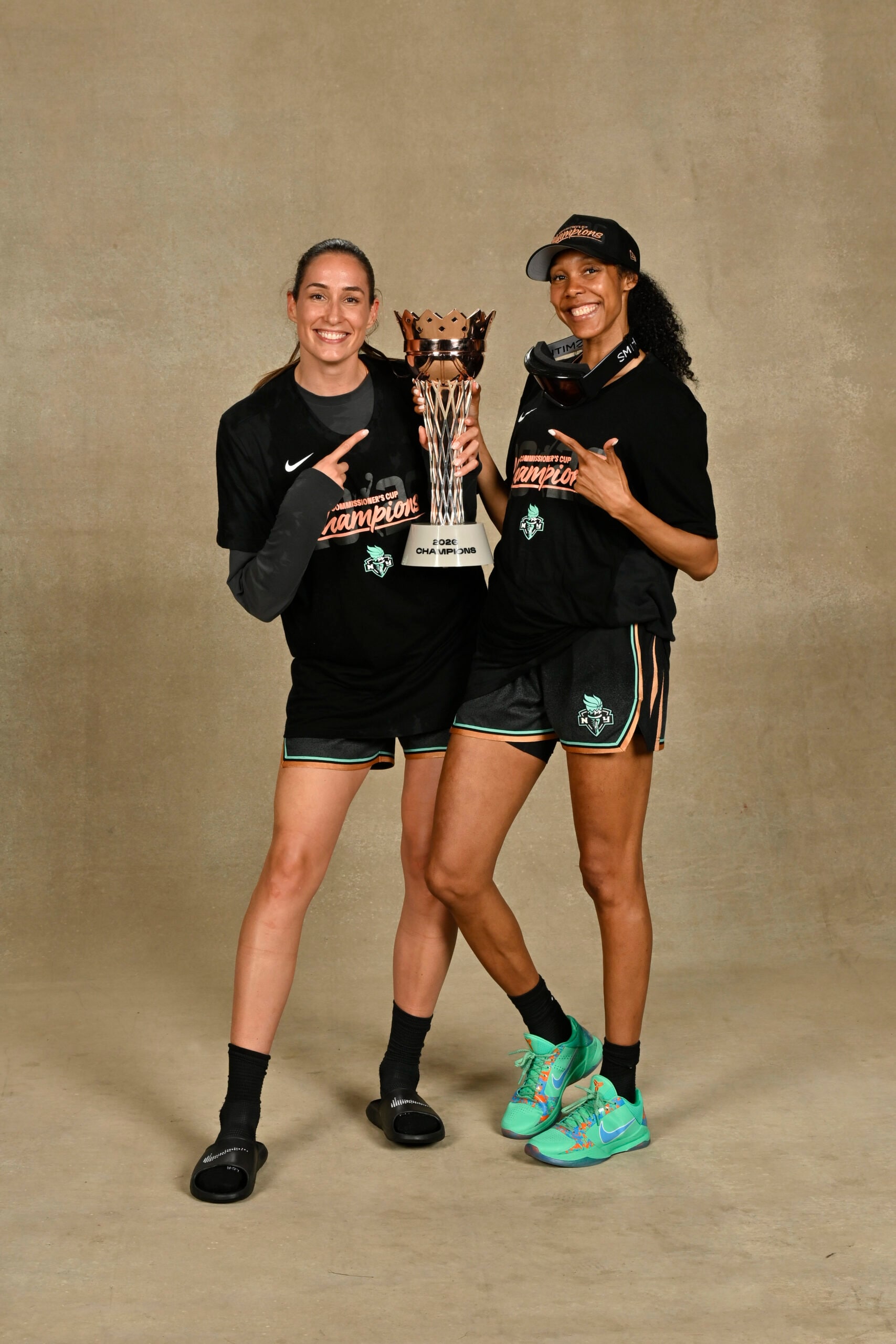 Rebecca Allen #9 and Rebekah Gardner #7