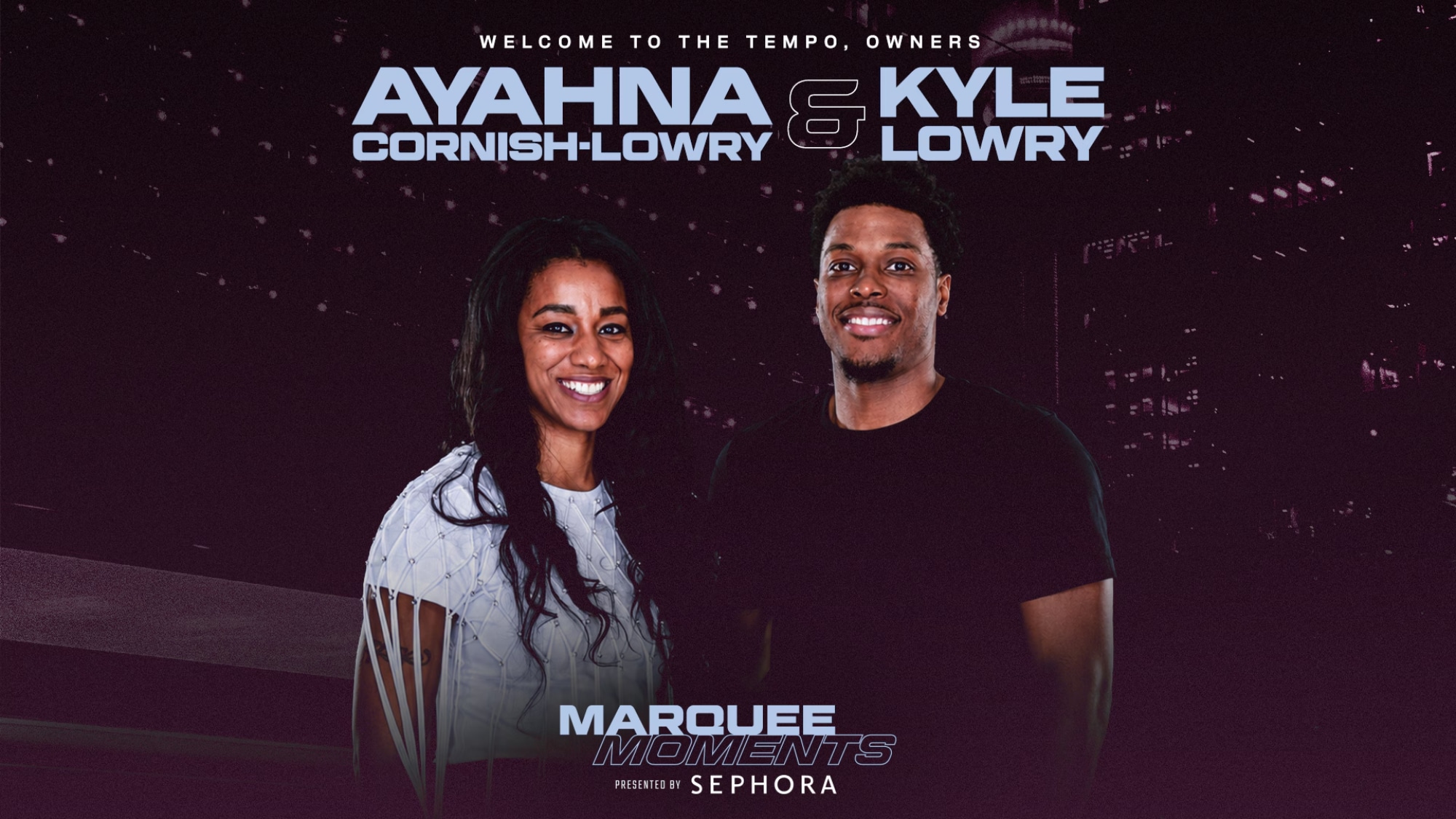 Kyle Lowry and Ayahna Cornish-Lowry Join Toronto Tempo Ownership Group