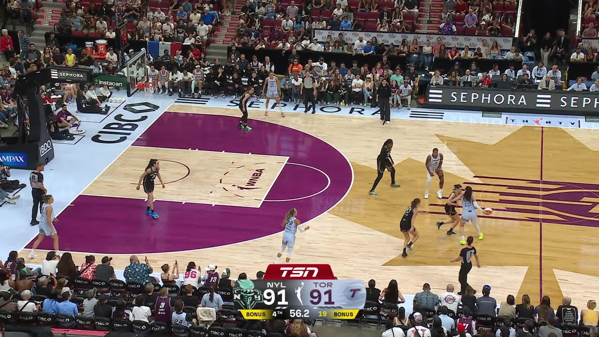 Highlights From Julie Allemand 9-Assist Game