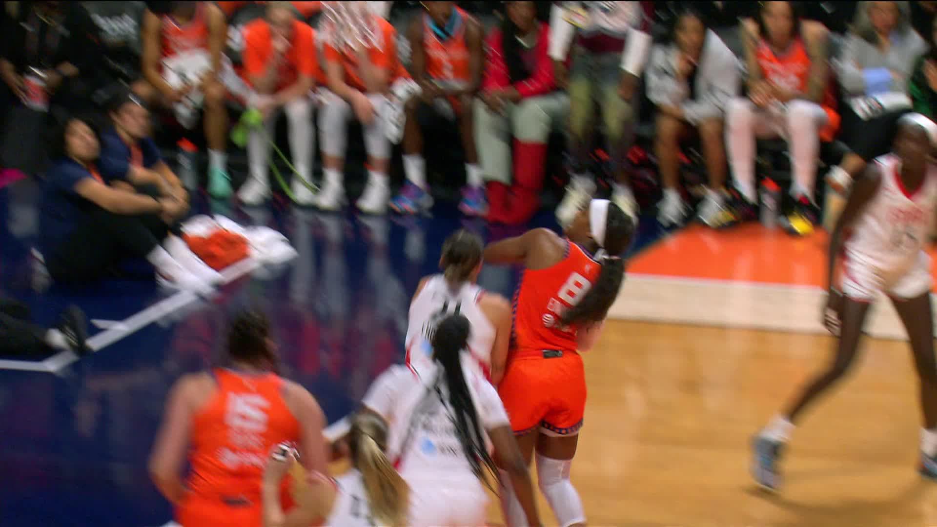 Aaliyah Edwards Points Leader in Connecticut Sun vs. Portland Fire - Top Points