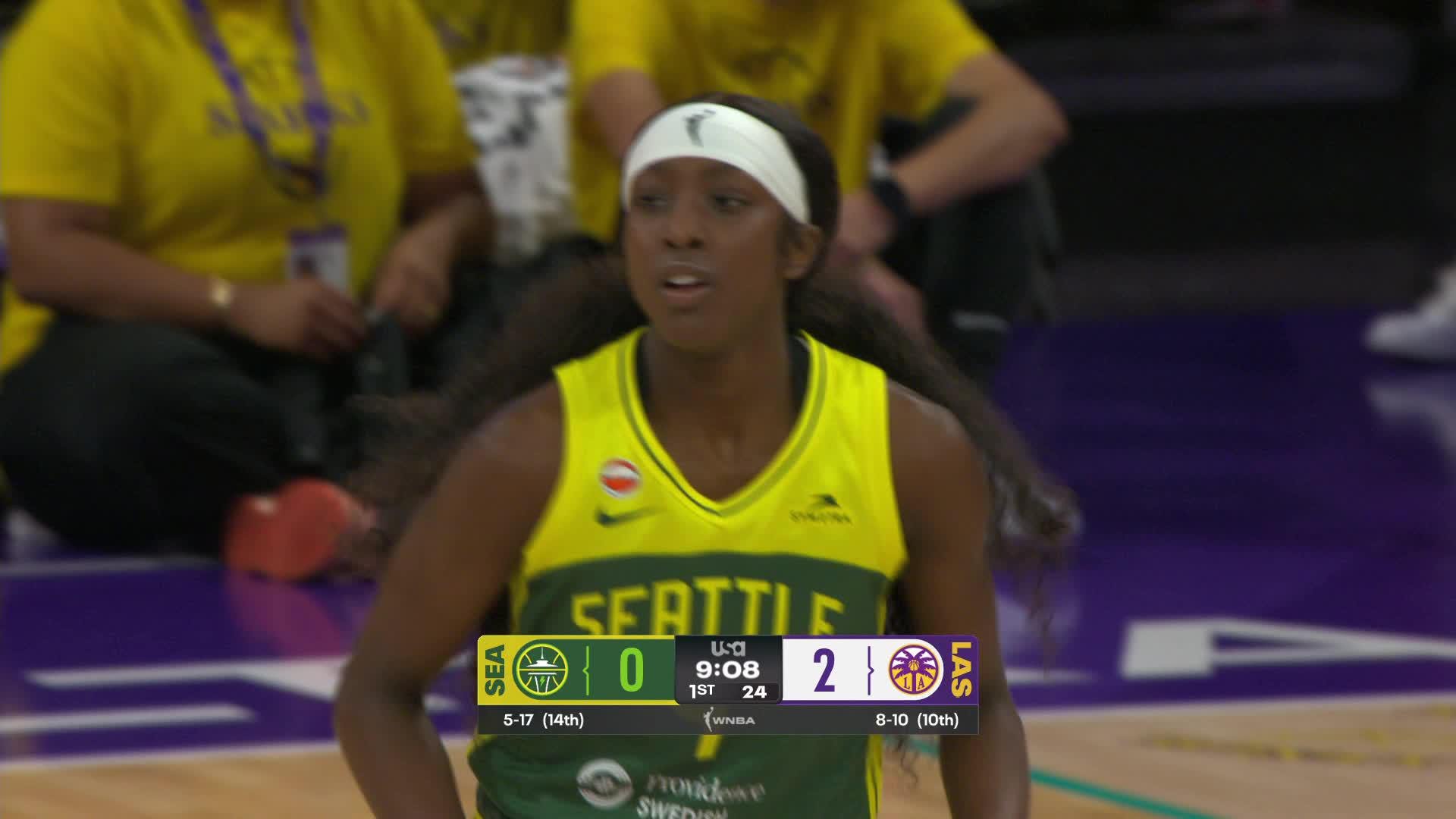 Seattle Storm Top Plays vs. Los Angeles Sparks