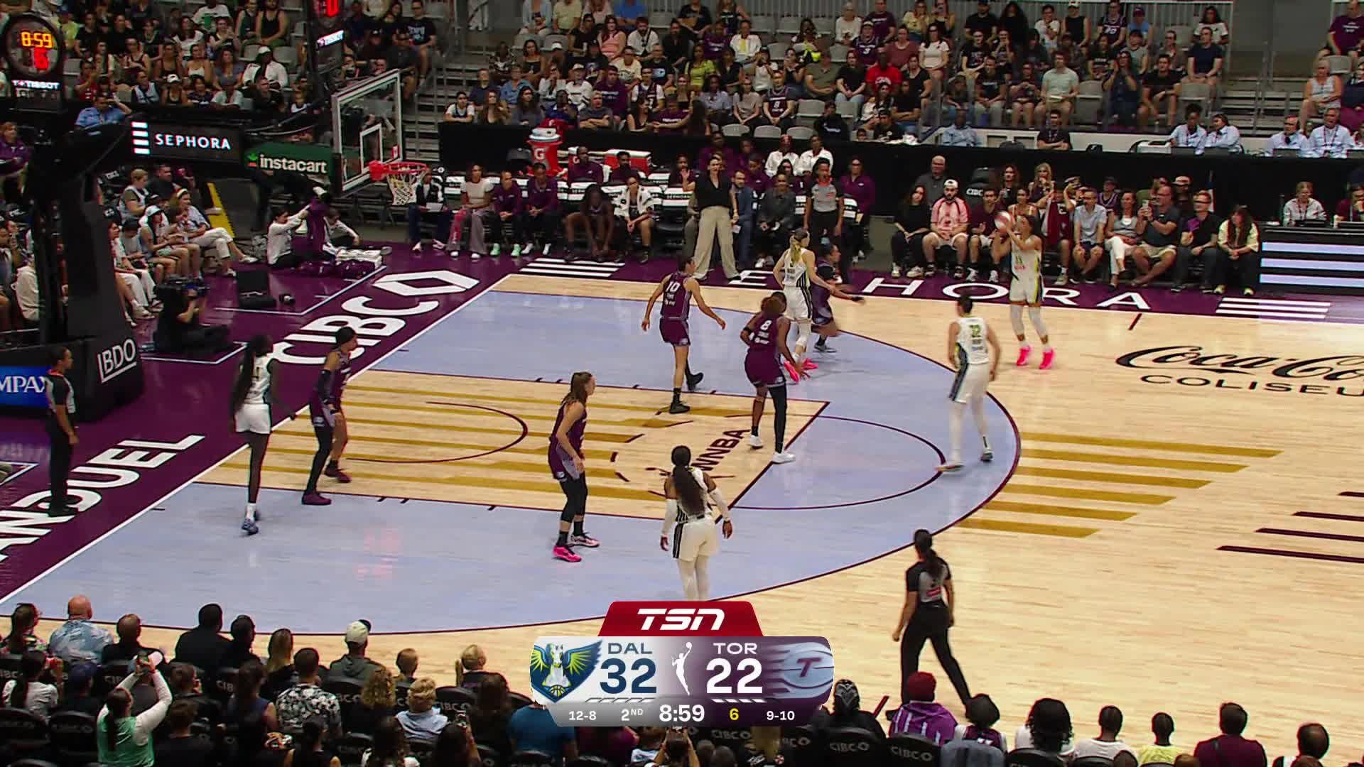 Dallas Wings Top Plays vs. Toronto Tempo