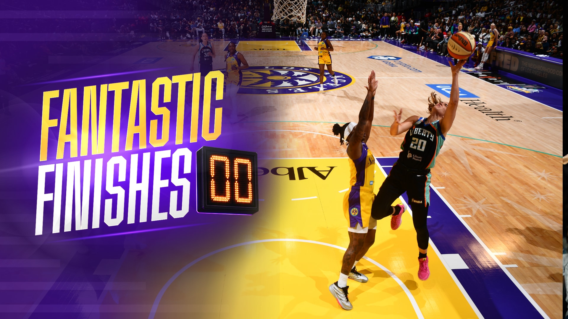 WILD ENDING: Los Angeles Sparks vs. New York Liberty (07/28/2026)