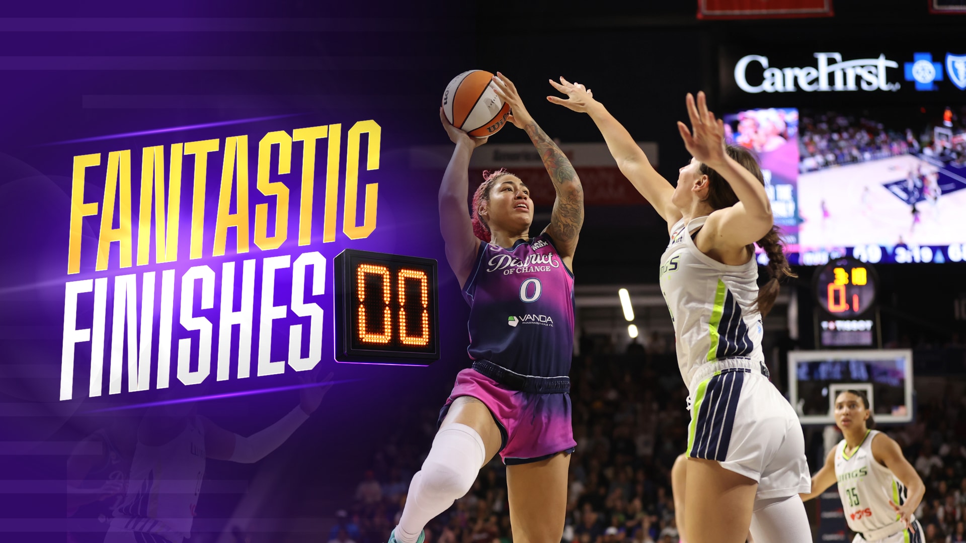 WILD ENDING: Washington Mystics vs. Dallas Wings 07/31/2026