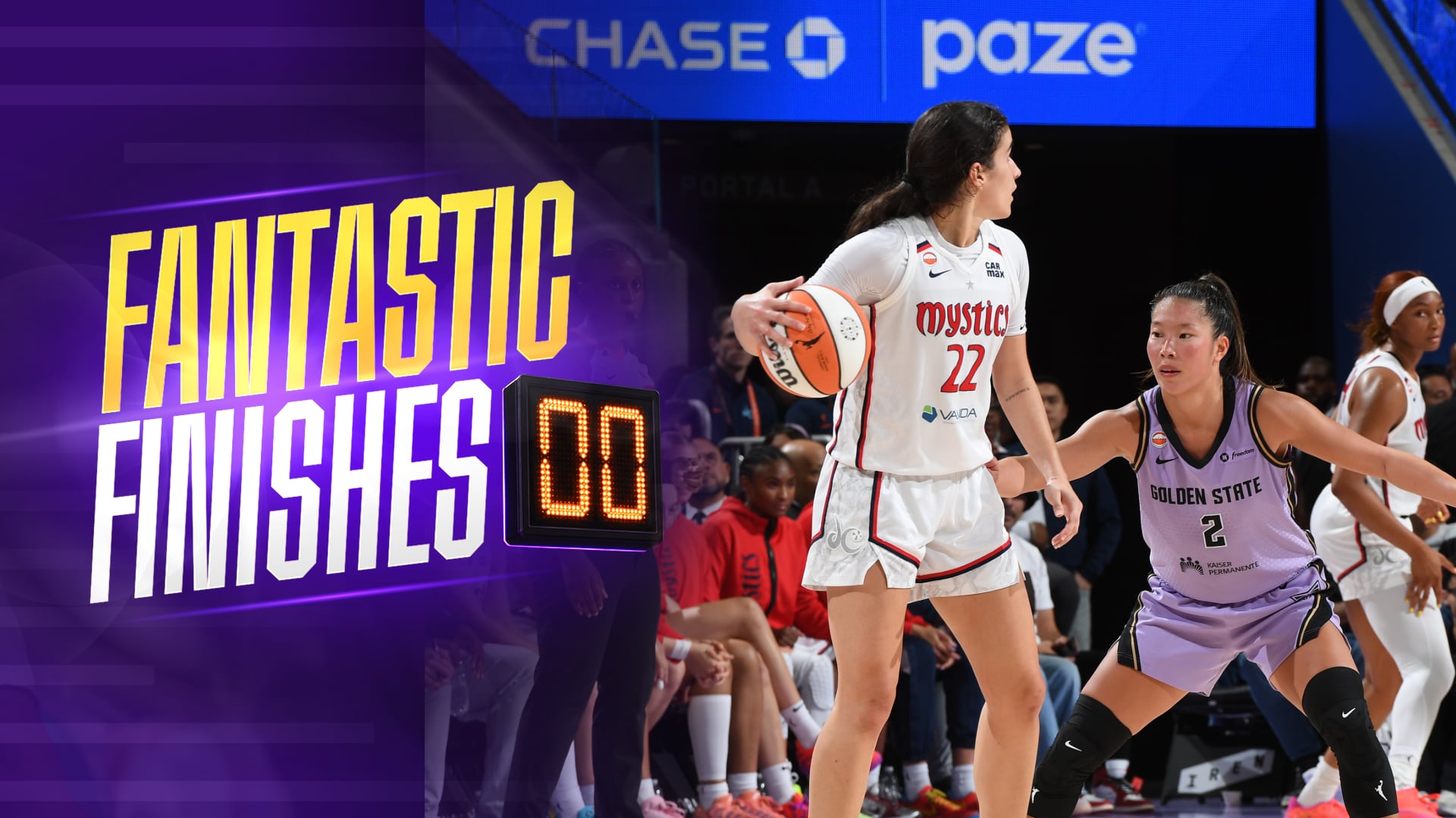 WILD ENDING: Golden State Valkyries vs. Washington Mystics 07/20/2026