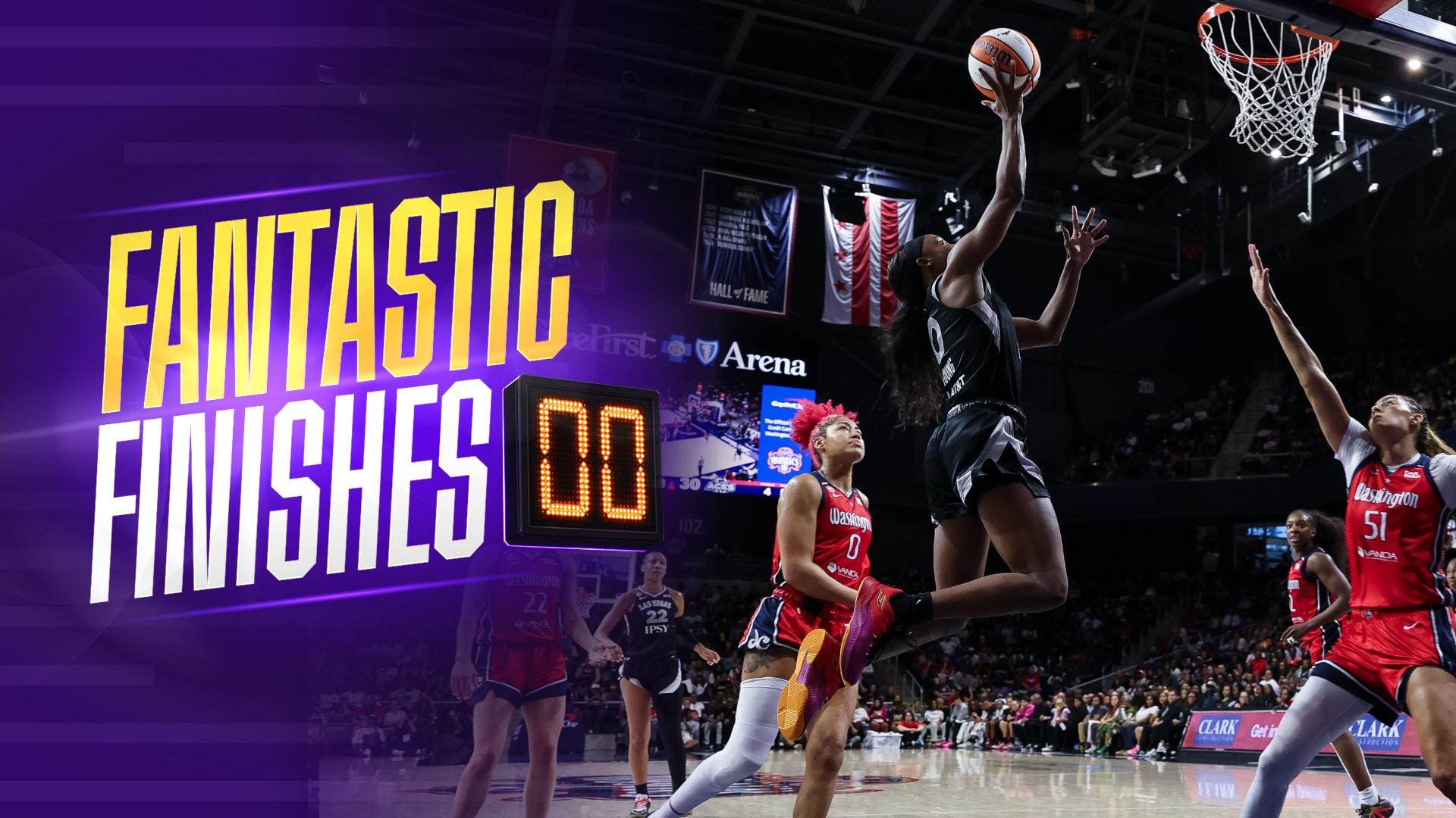 WILD ENDING: Washington Mystics vs. Las Vegas Aces 07/22/2026