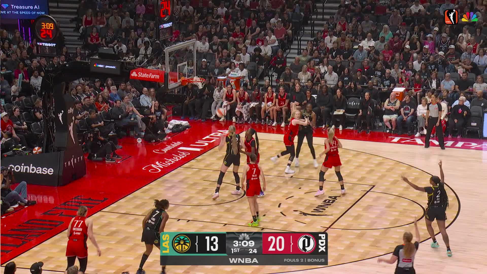 Los Angeles Sparks Top Plays vs. Portland Fire
