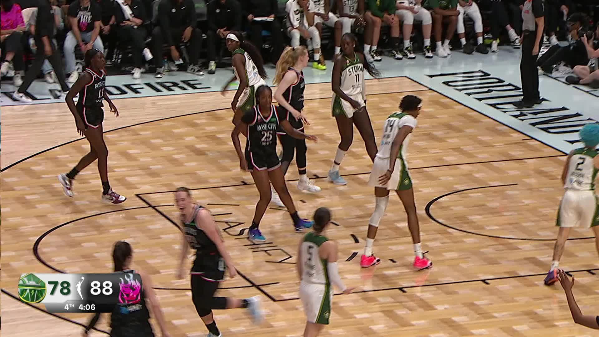 Portland Fire Top Plays vs. Seattle Storm