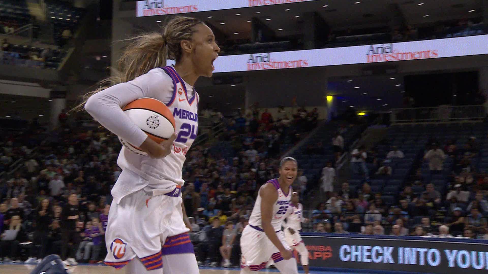 DeWanna Bonner sends the shot away