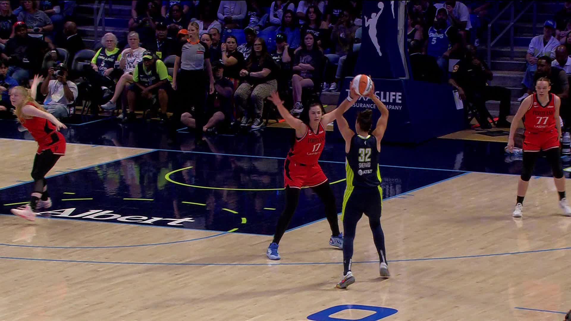 Highlights From Jessica Shepard 7-Assist Game