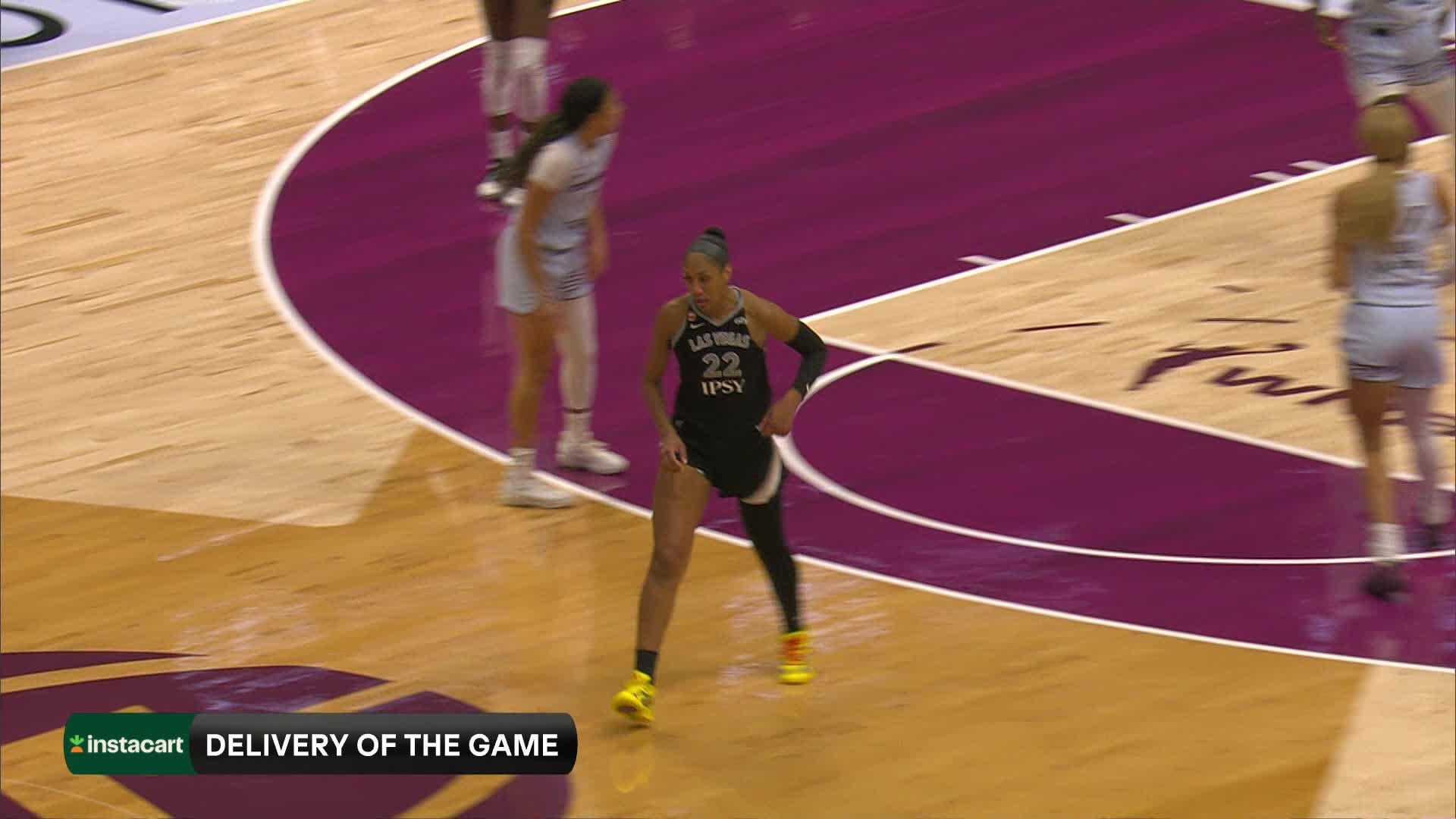 A'ja Wilson Points Leader in Toronto Tempo vs. Las Vegas Aces - Top Points