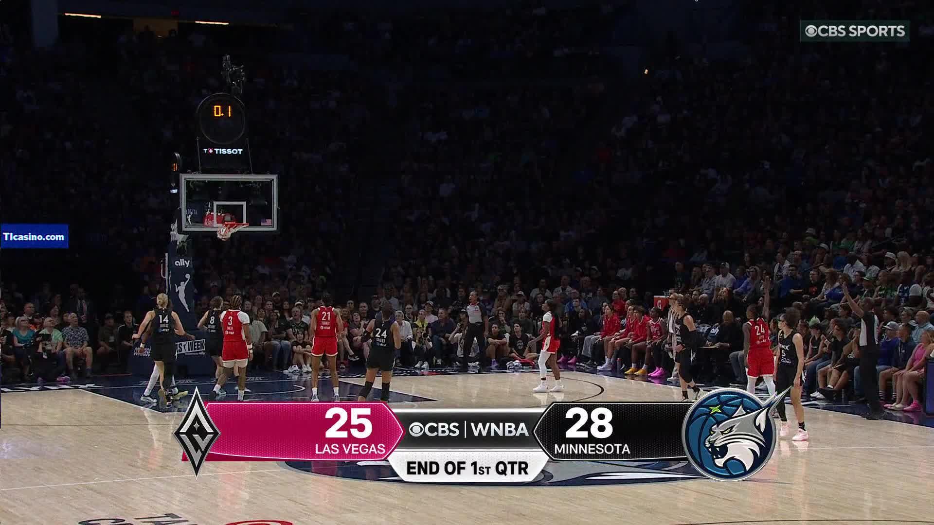 Minnesota Lynx Top Plays vs. Las Vegas Aces
