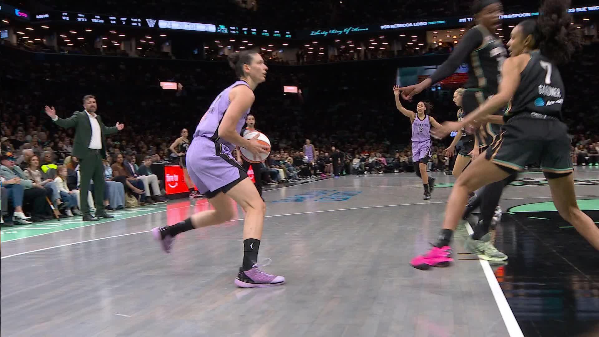 Cecilia Zandalasini Points Leader in New York Liberty vs. Golden State Valkyries - Top Points