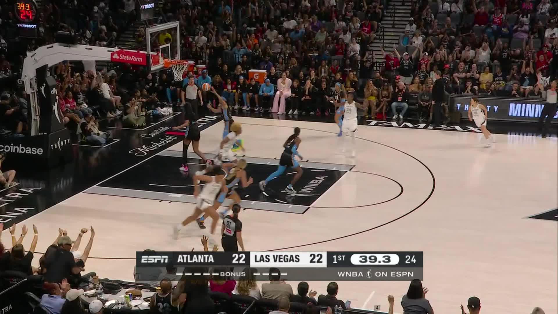 Las Vegas Aces Top Plays vs. Atlanta Dream