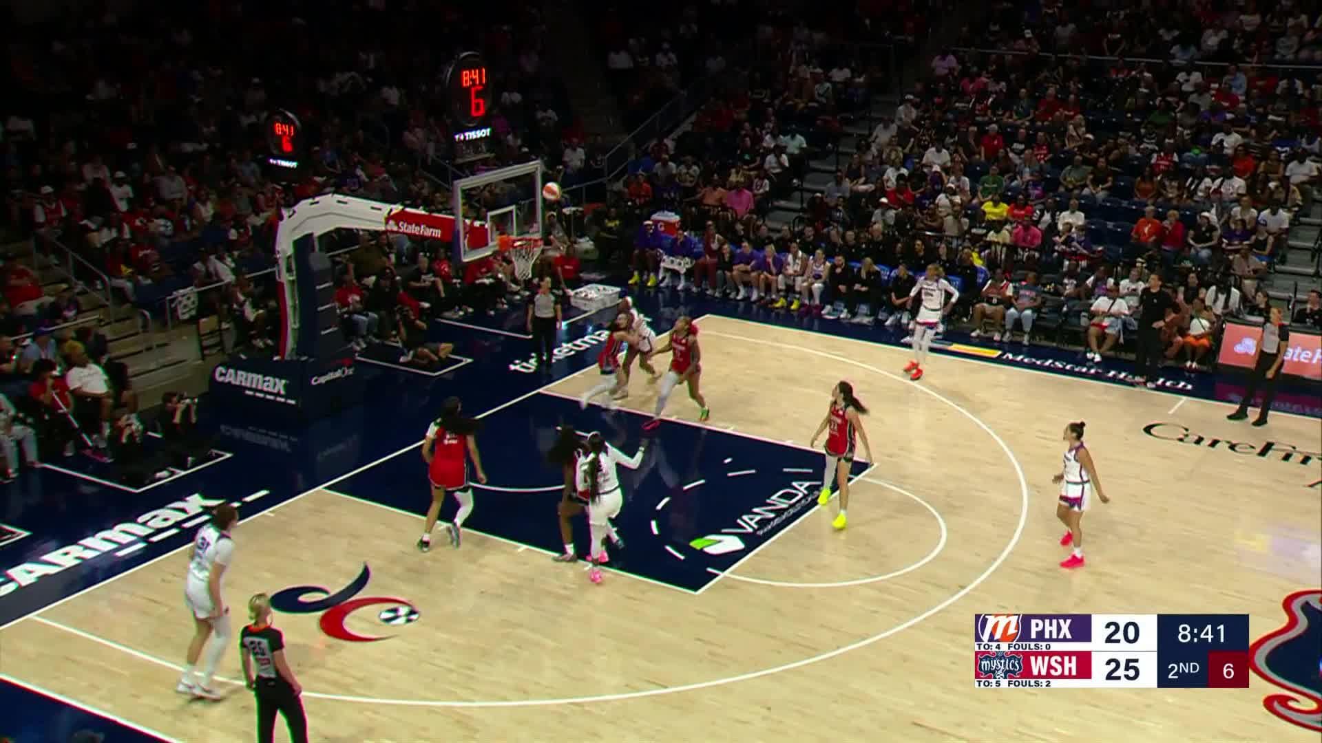 Washington Mystics Top Plays vs. Phoenix Mercury