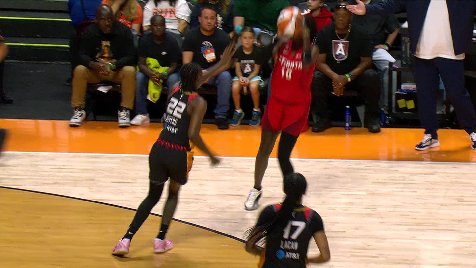 Rhyne Howard Points Leader in Connecticut Sun vs. Atlanta Dream - Top Points
