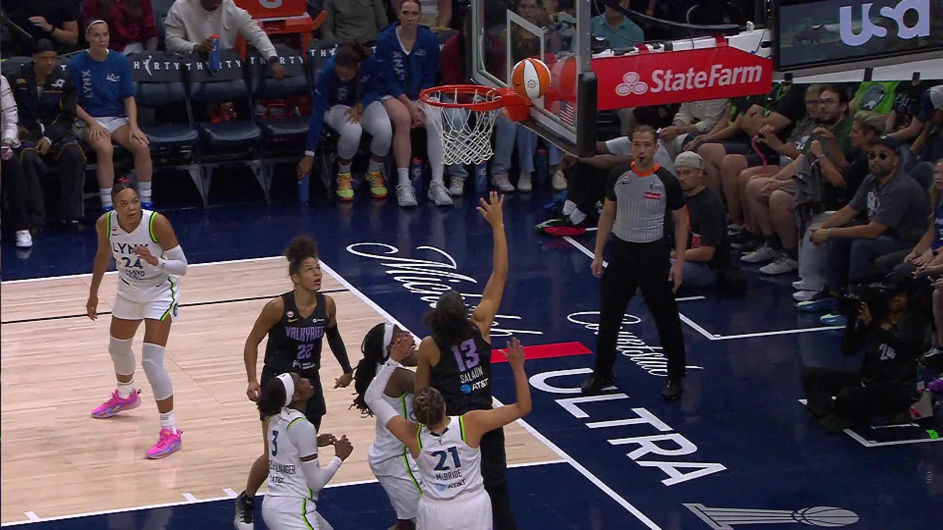 Highlights From Veronica Burton 9-Assist Game