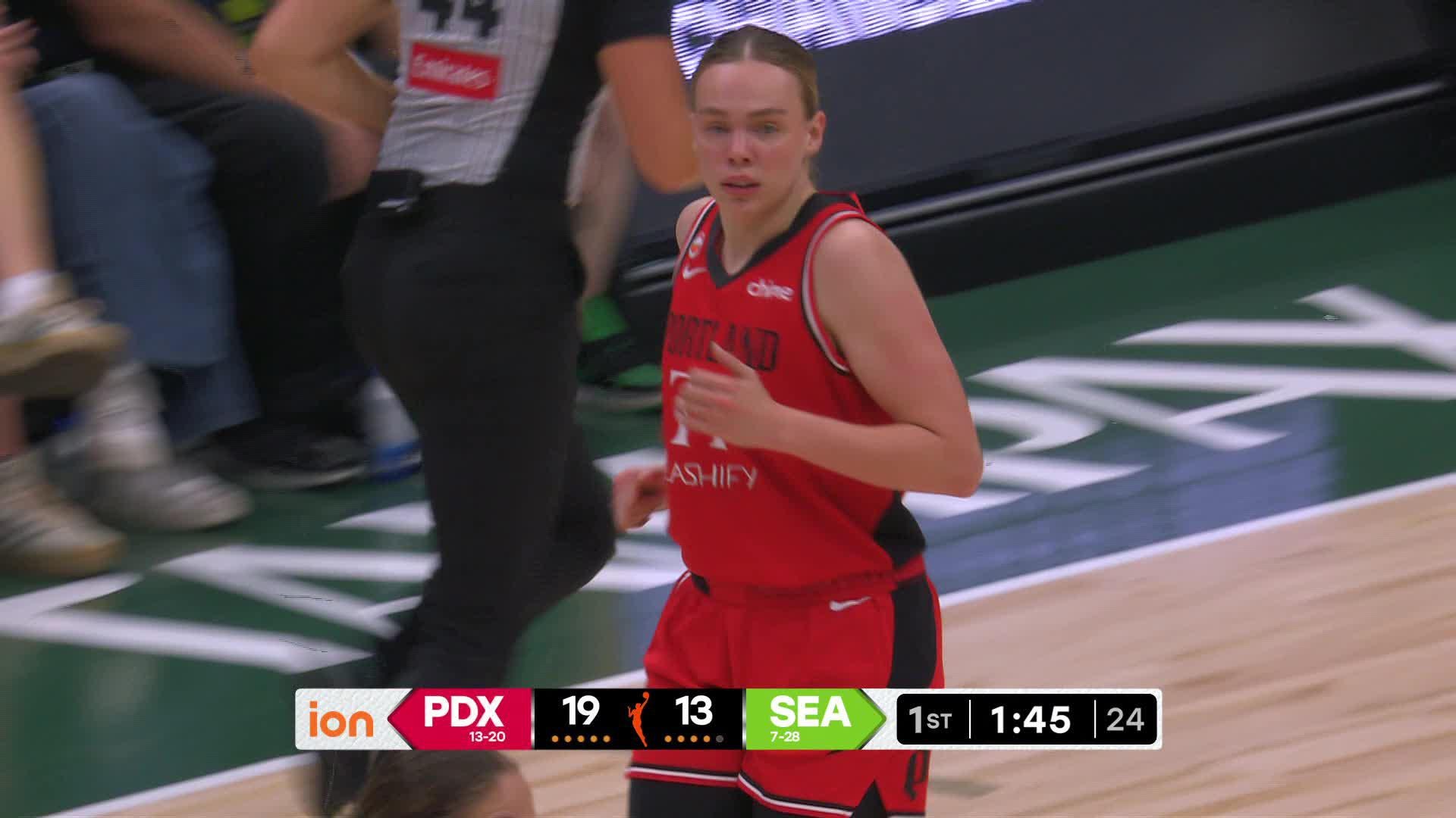 Portland Fire Top Plays vs. Seattle Storm