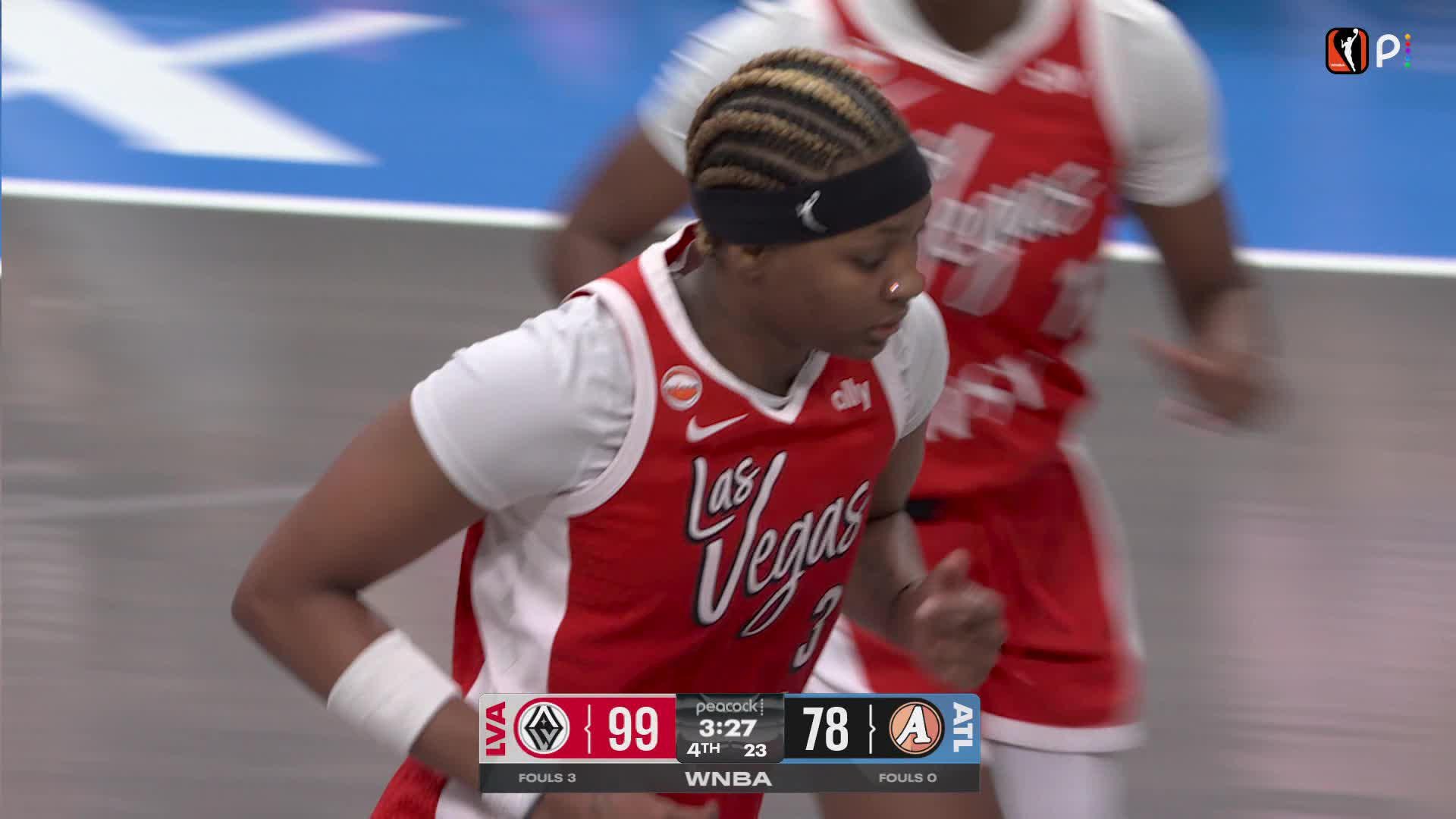 Highlights From Jackie Young 11-Assist Game