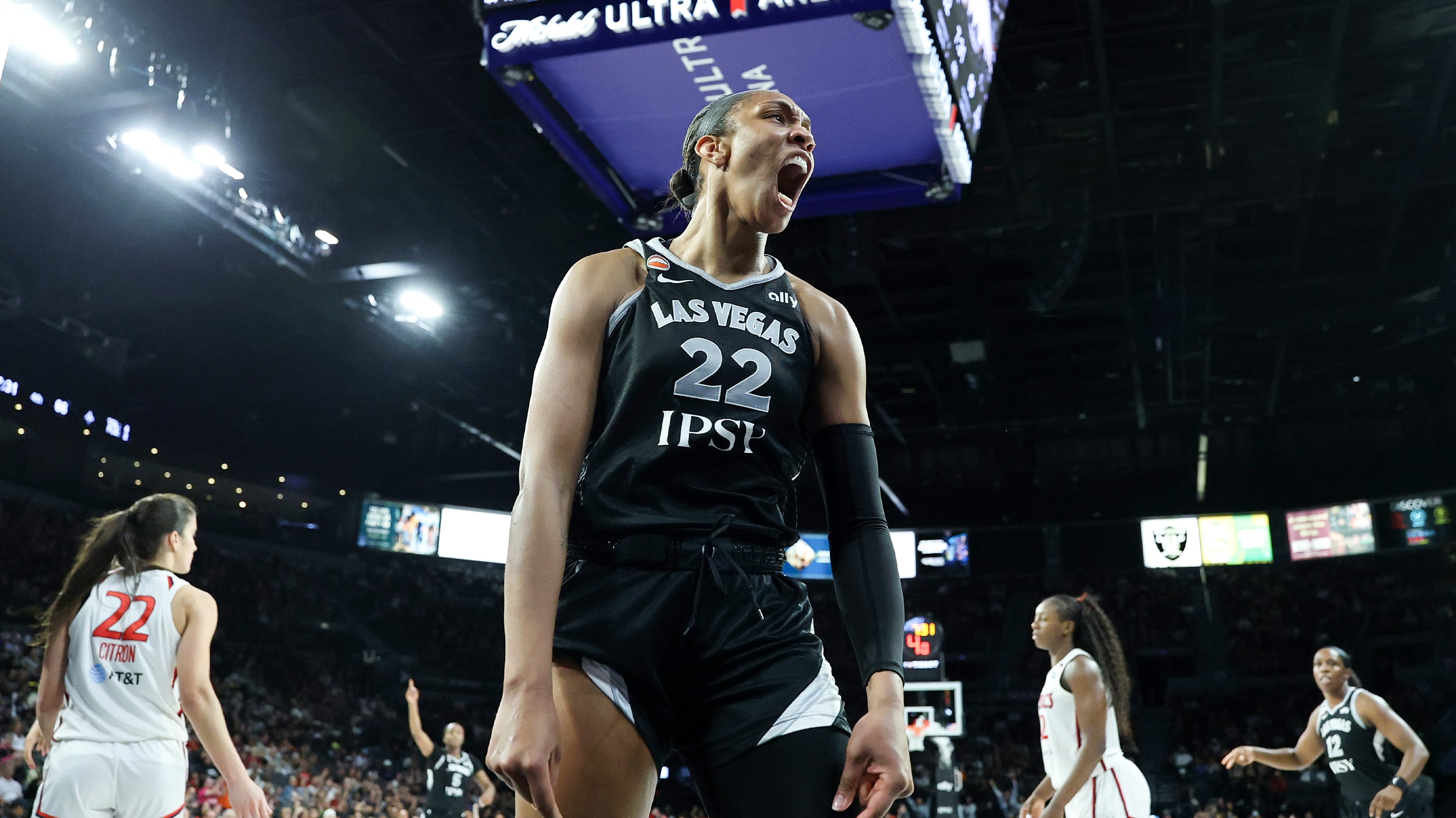 Aces Win at Home, Snap Mystics Streak