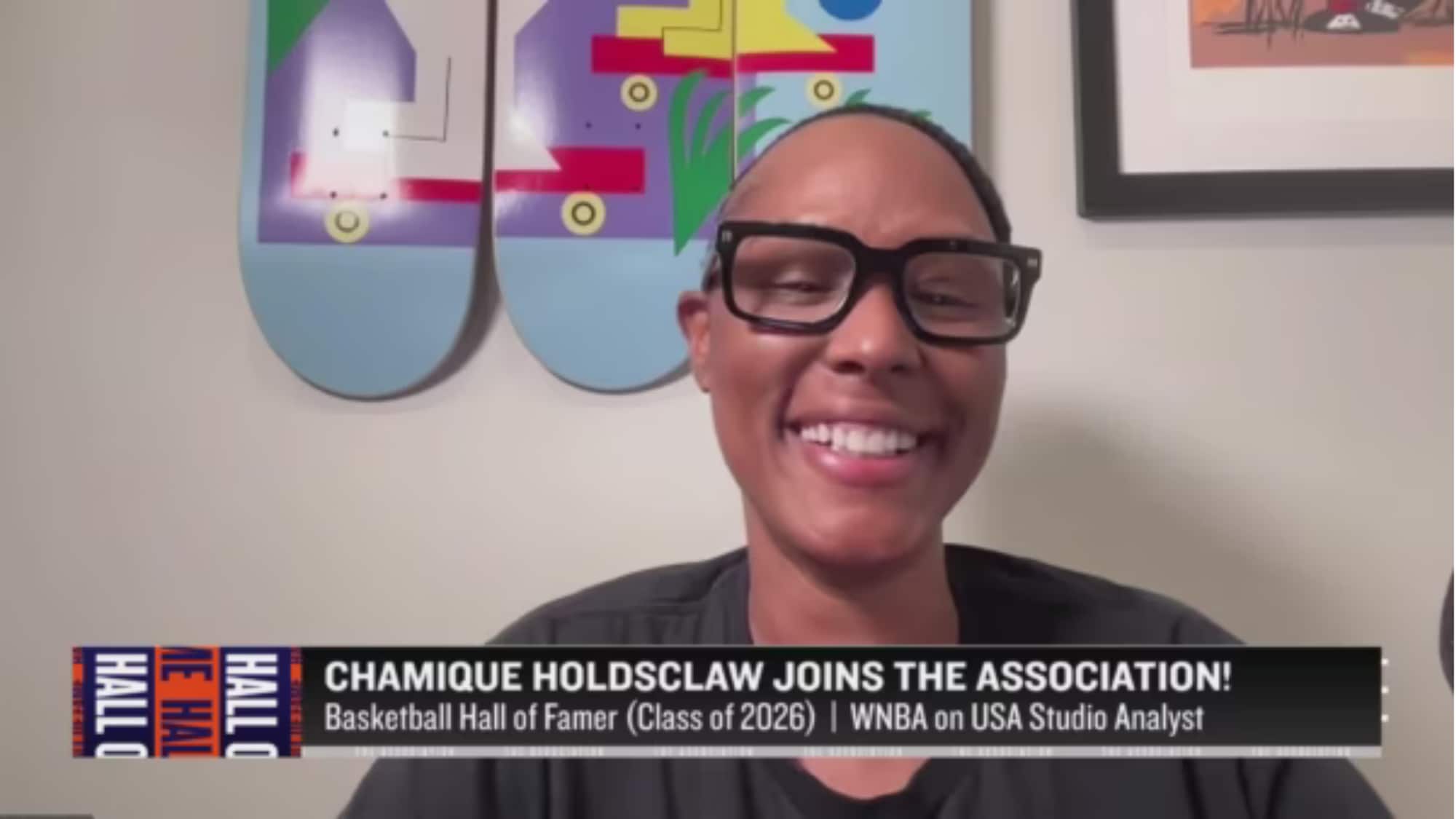 The Association: Chamique Holdsclaw Joins the Show