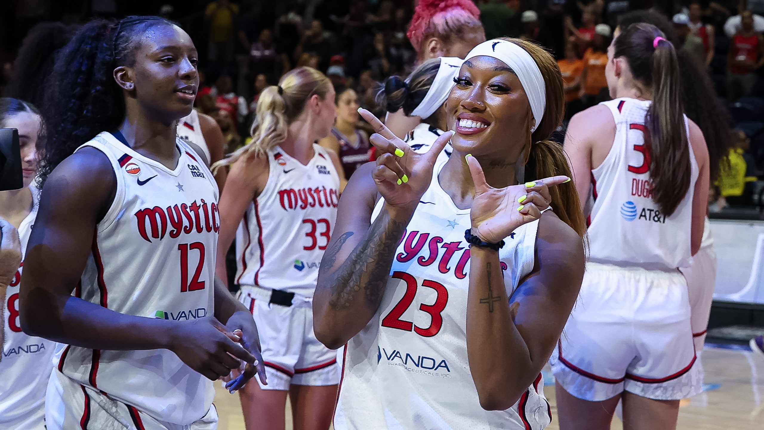 Mystics, Liberty Clinch Playoff Spots