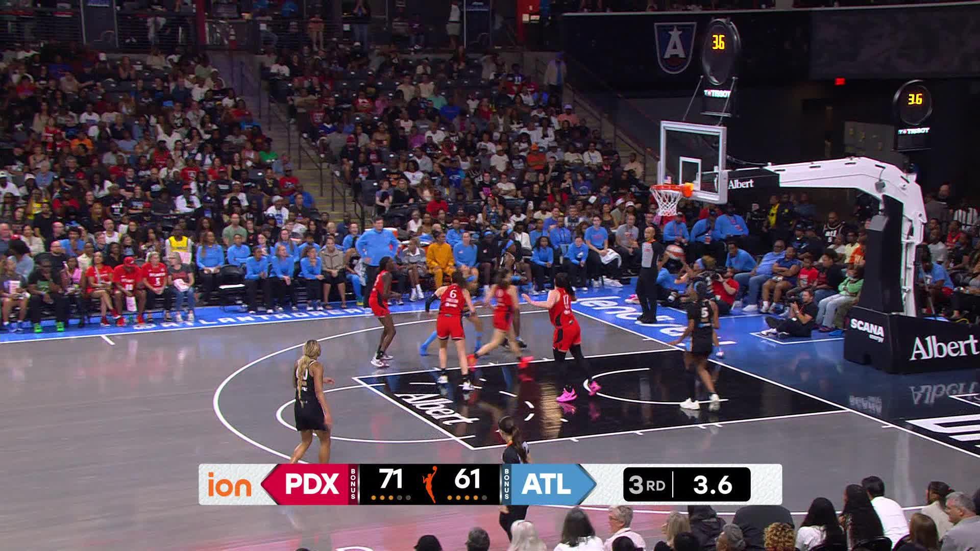 Portland Fire Top Plays vs. Atlanta Dream
