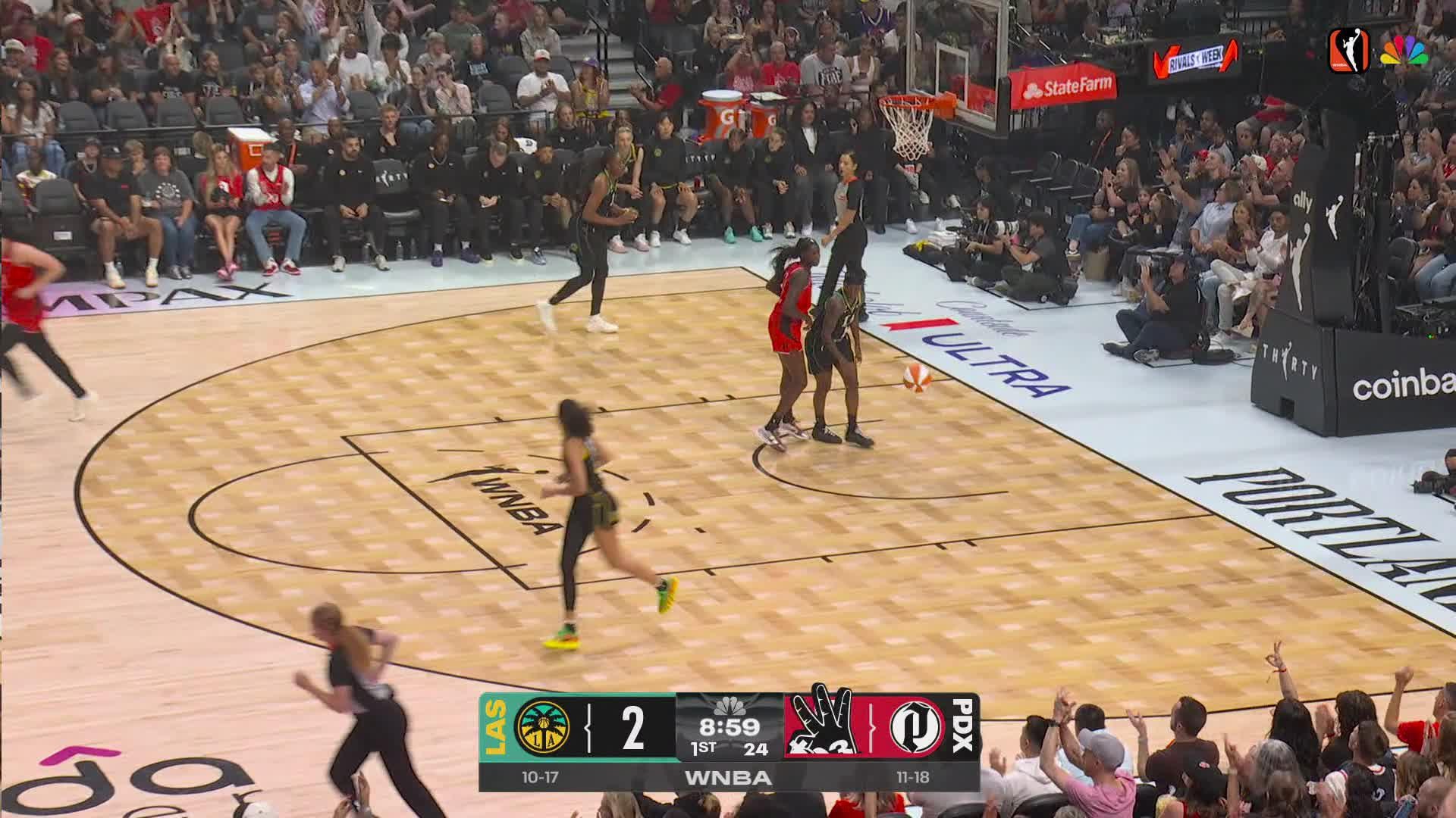Portland Fire Top Plays vs. Los Angeles Sparks
