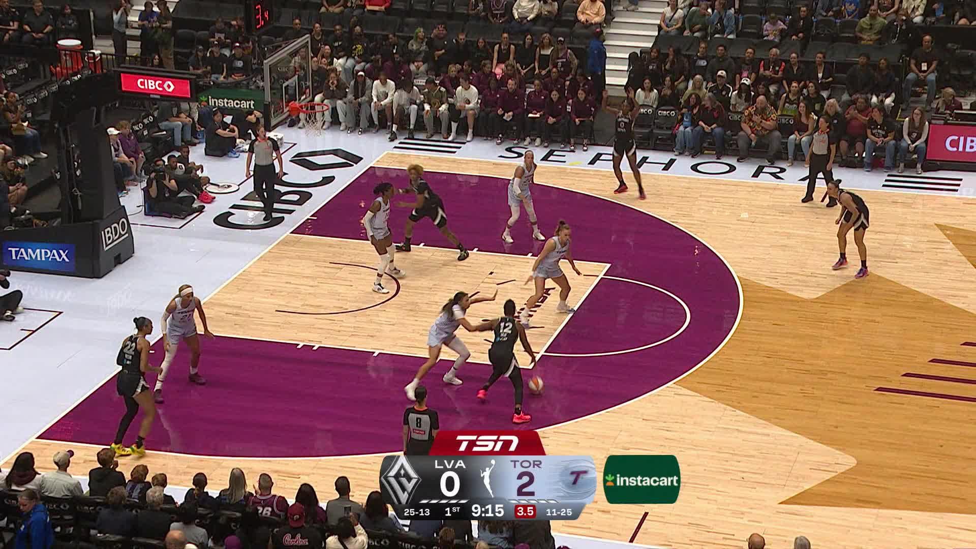 Highlights From A'ja Wilson 7-Assist Game