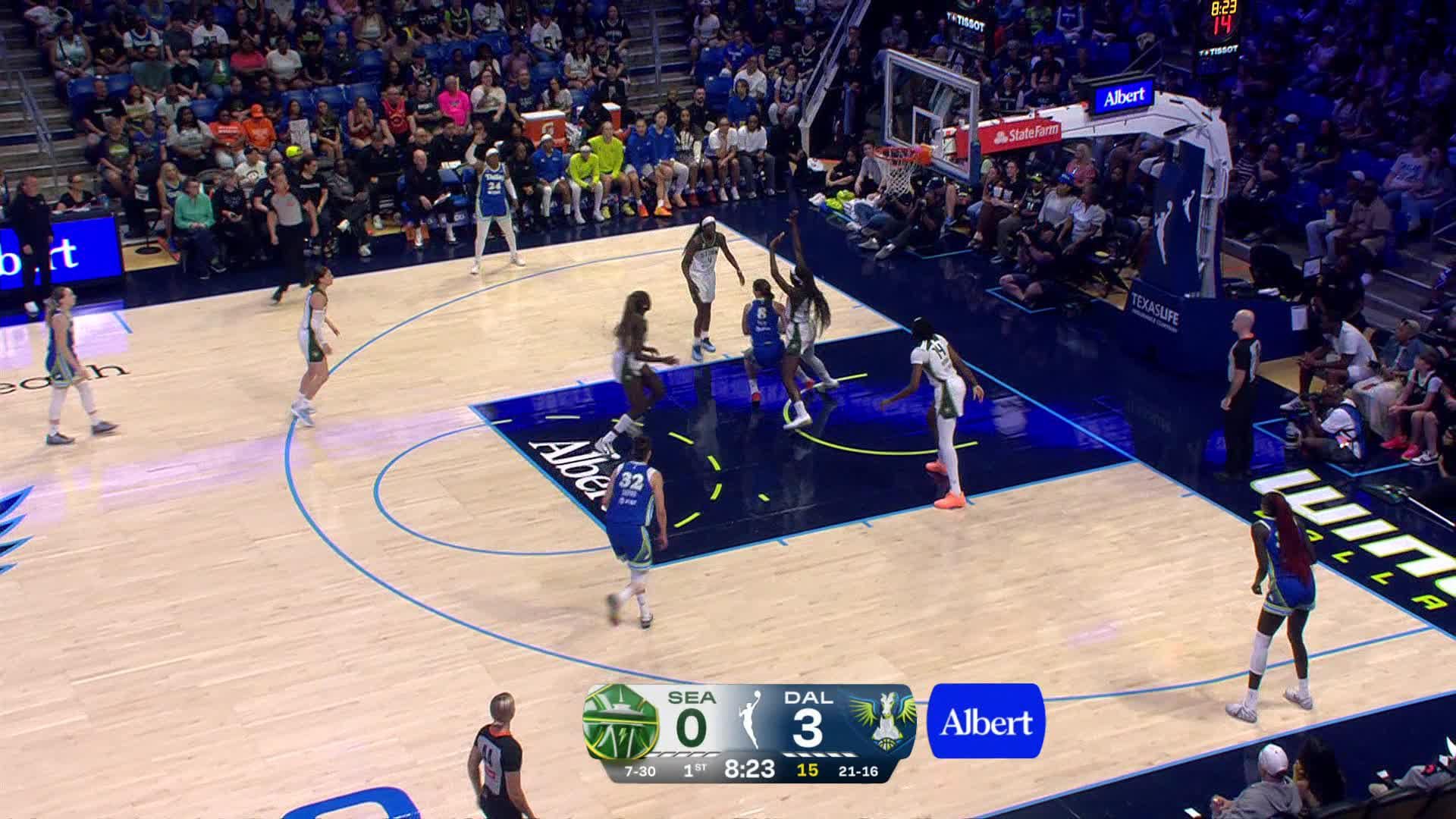 Dallas Wings Top Plays vs. Seattle Storm