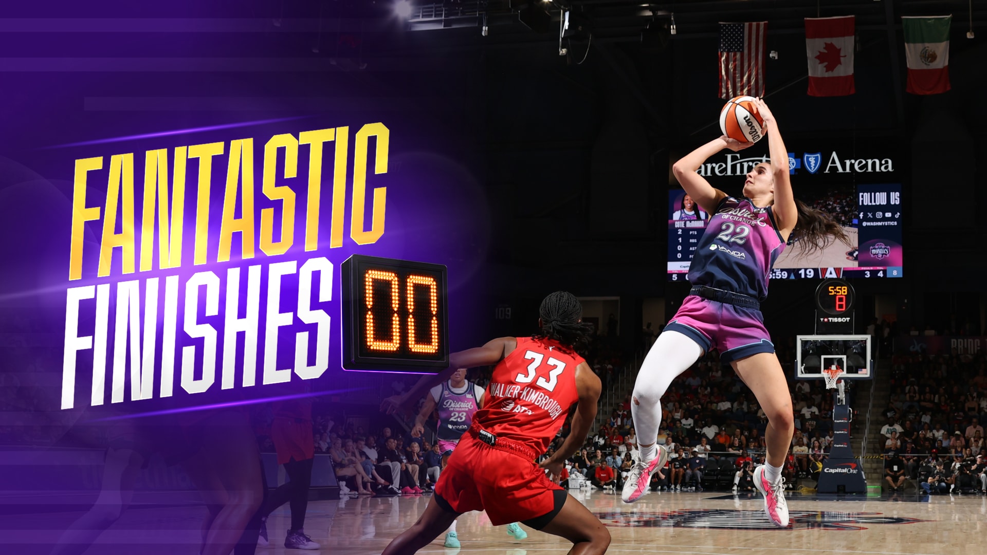 WILD ENDING: Washington Mystics vs. Atlanta Dream (08/07/2026)