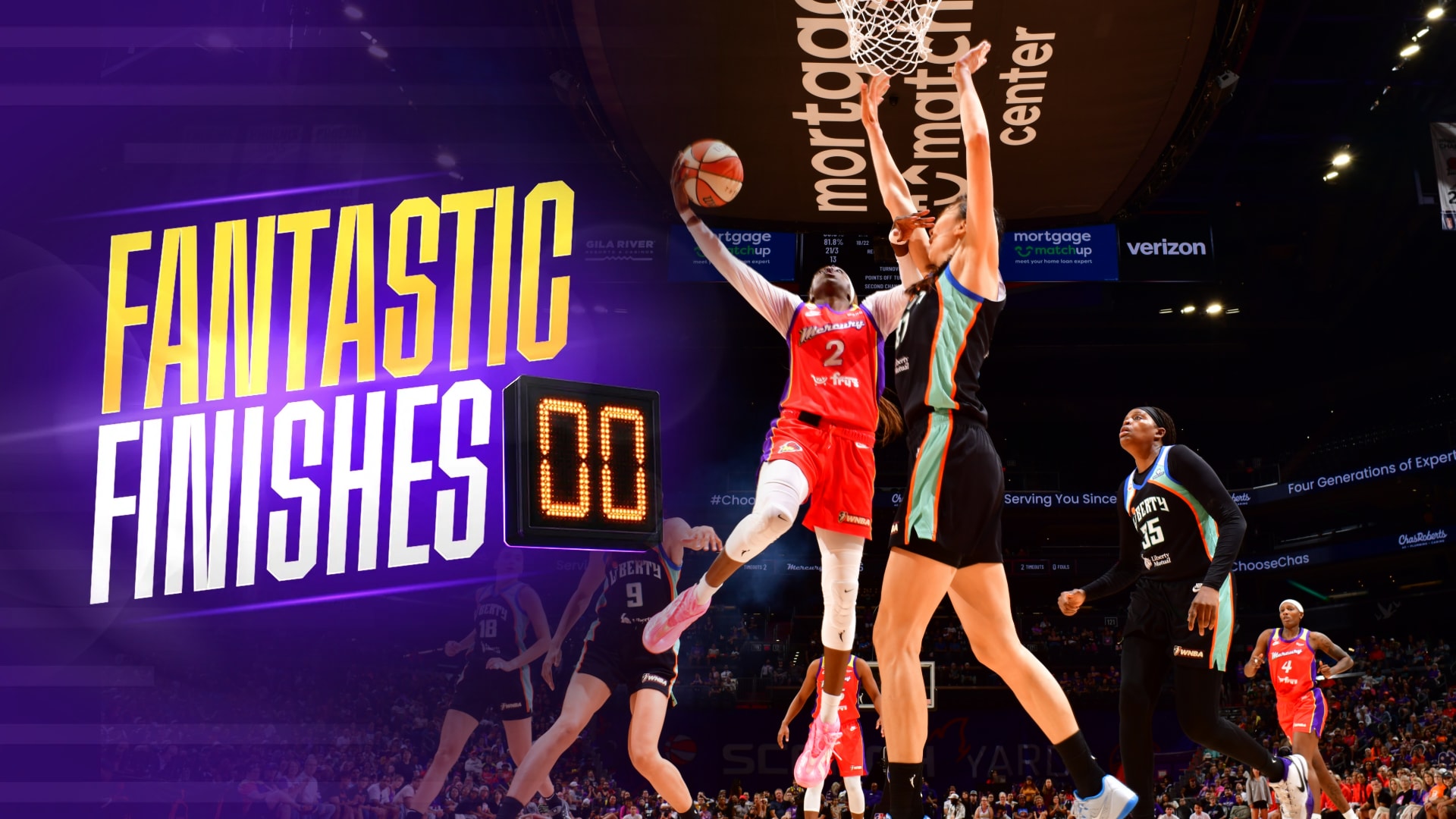 WILD ENDING: Phoenix Mercury vs. New York Liberty 08/01/2026