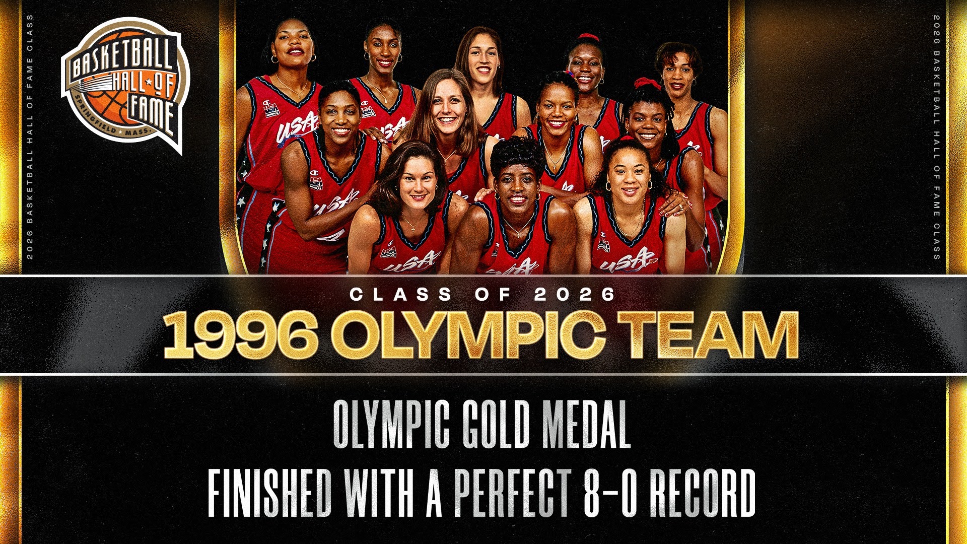 The 1996 United States Women Basketball Team's accolades
