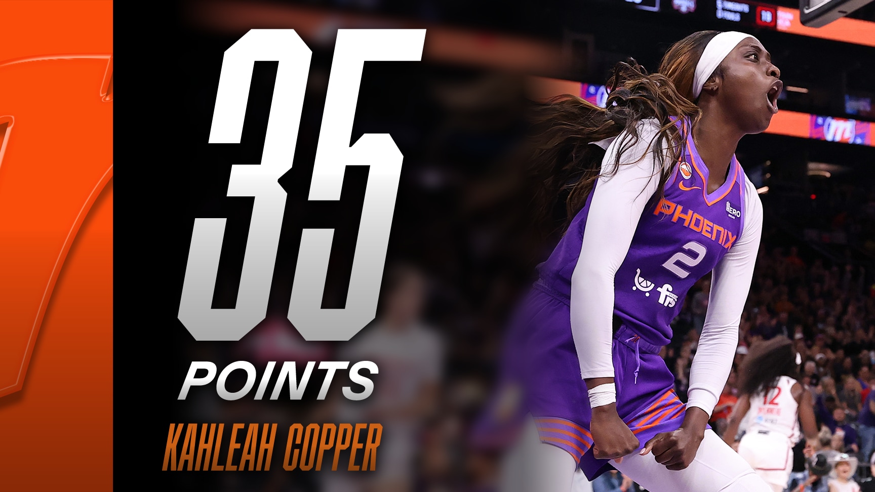 Kahleah Copper with 35 Points vs. Washington Mystics