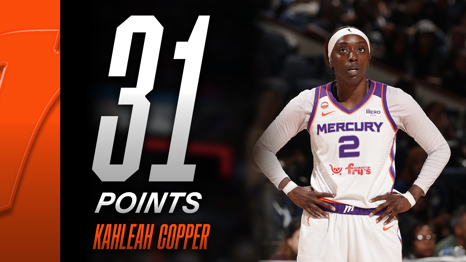 Kahleah Copper with 31 Points vs. Chicago Sky