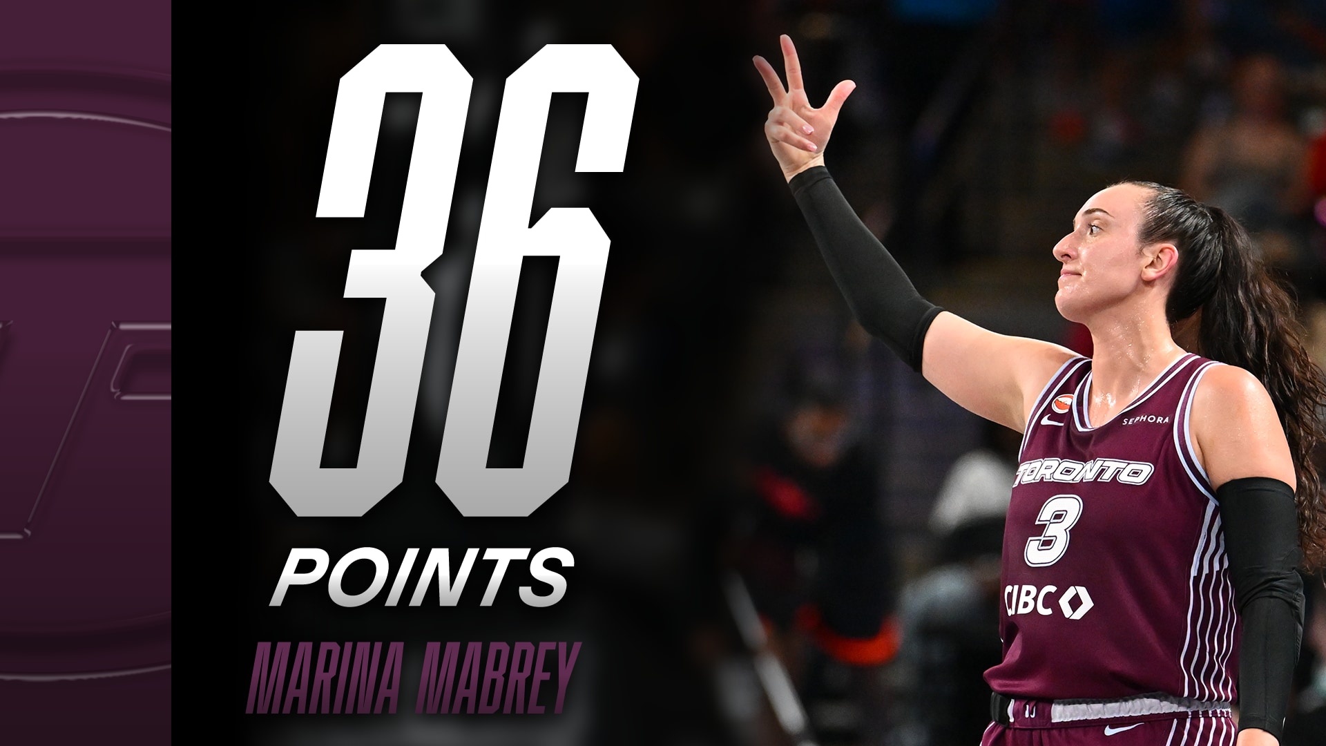 Marina Mabrey with 36 Points vs. Atlanta Dream