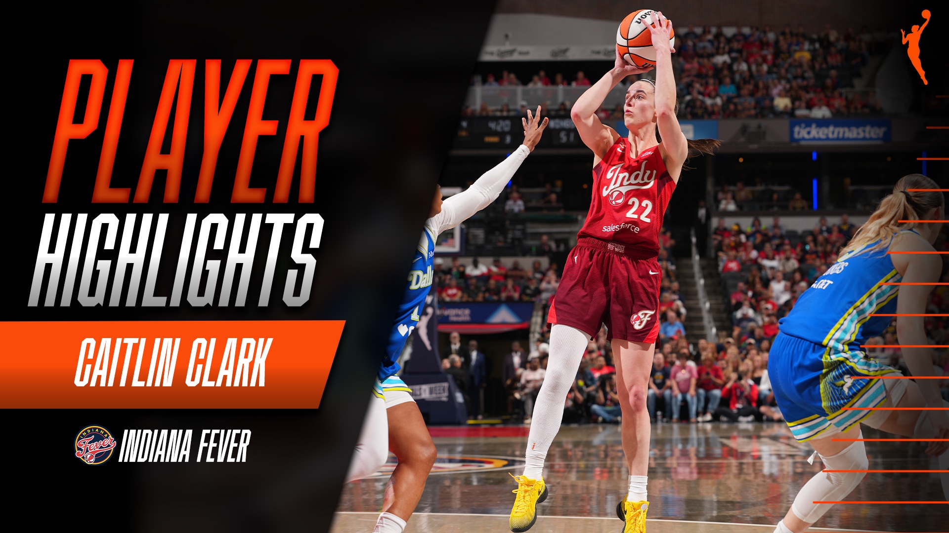 Caitlin Clark with 29 Points vs. Dallas Wings