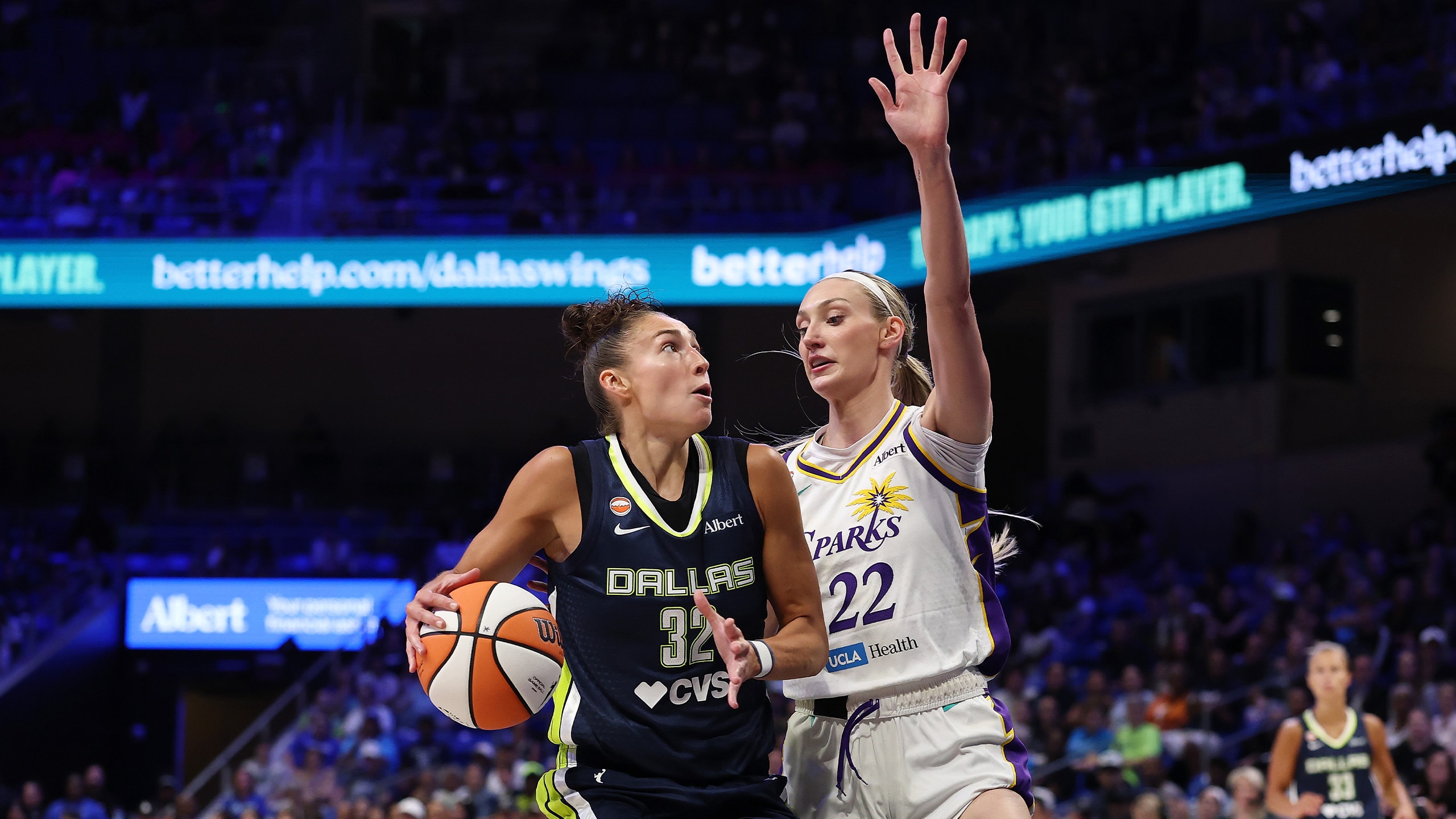Shepard Tallies Triple-Double in Wings' Fifth-Straight Win
