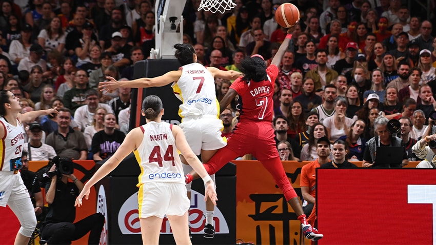 U.S. Women Top Spain 76-66 to Reach the FIBA World Cup Final Against France
