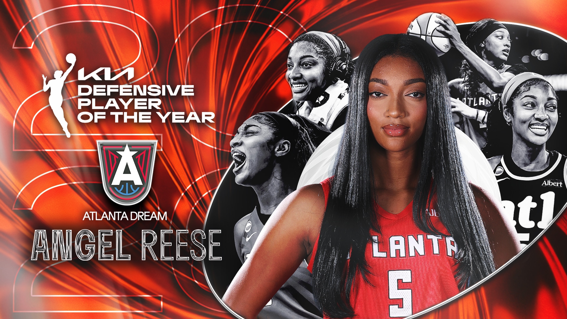 Atlanta Dream's Angel Reese Wins 2026 Kia WNBA Defensive Player of the Year Award