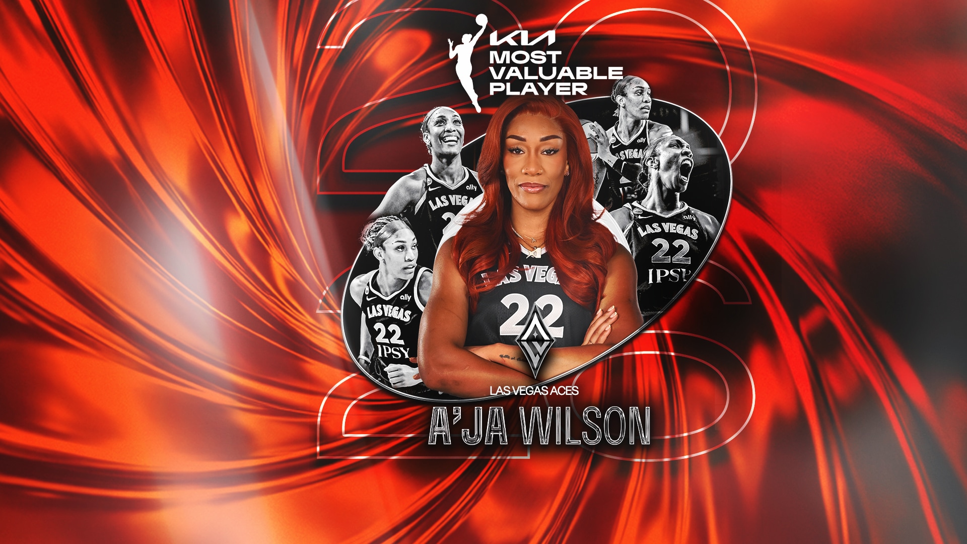 A'ja Wilson Wins Record Fifth Kia MVP Award