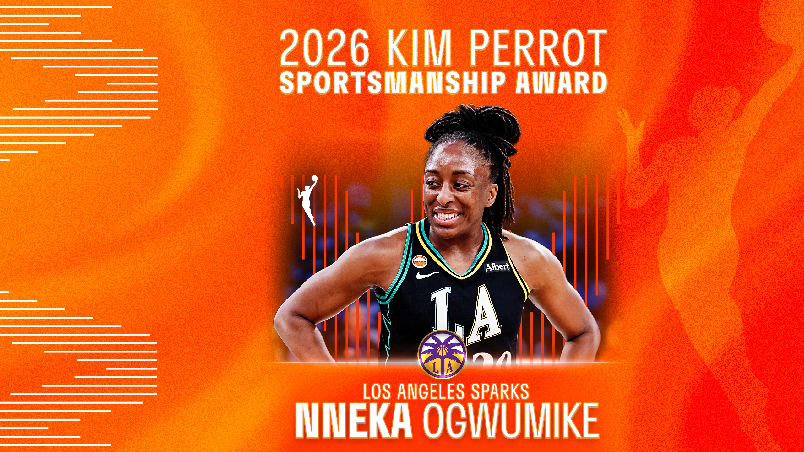 Nneka Ogwumike Wins 2026 Kim Perrot Sportsmanship Award