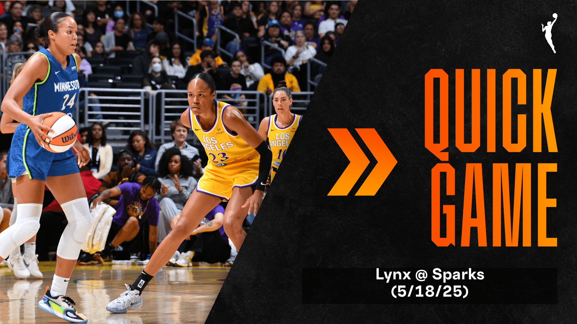 Wnba Problem Overview Minnesota Lynx vs Los Angeles Sparks May 18, 2025 Game Summary | WNBA.com