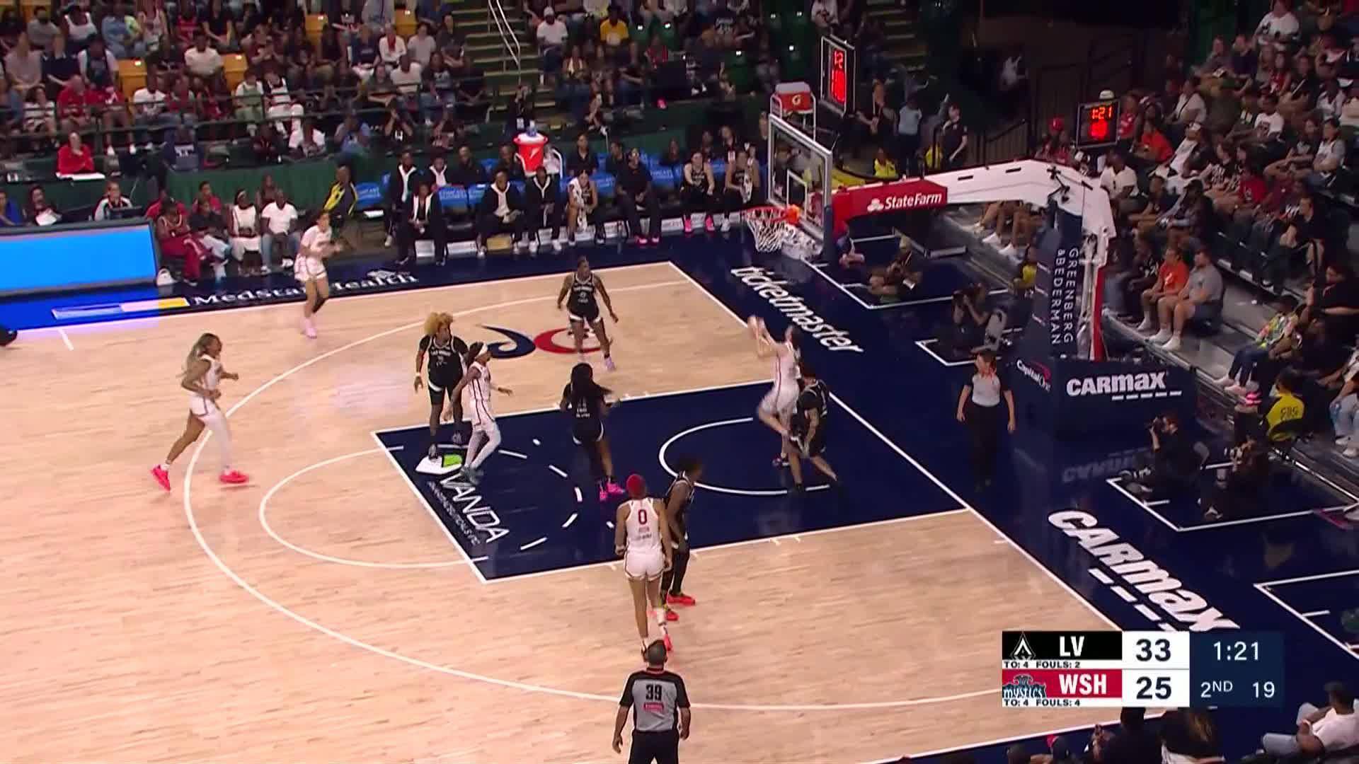 Wnba Problem Overview Las Vegas Aces vs Washington Mystics Jul 10, 2025 Game Summary | WNBA.com