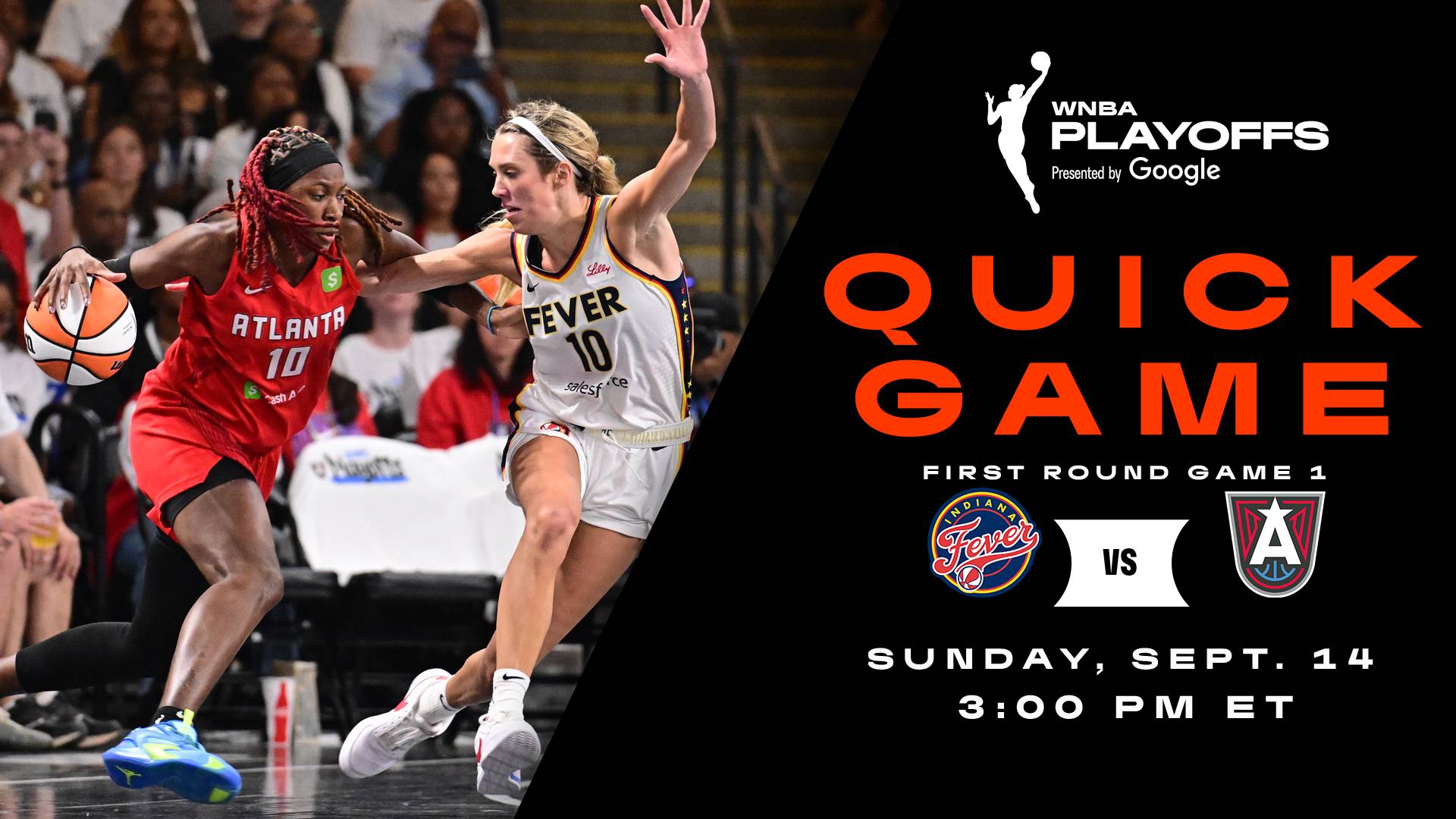 Game Highlights: First Round, Game 1, Fever @ Dream (9/14/25)