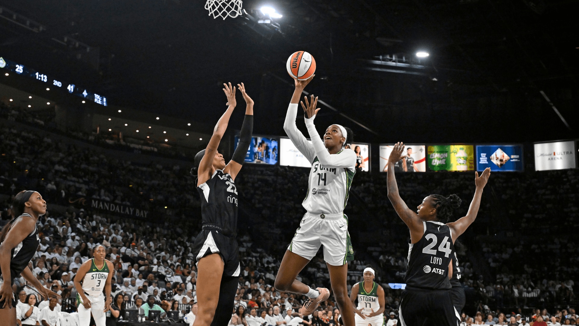 Game Highlights: First Round, Game 1, Storm @ Aces (9/14/25)