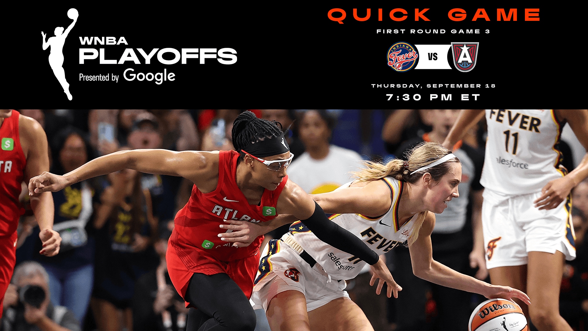 Game Highlights: First Round, Game 3, Fever @ Dream (9/18/25)