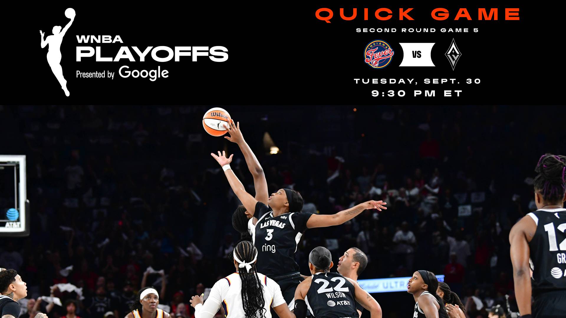 Game Highlights: Semi-Finals, Game 5, Fever @ Aces (9/30/25)